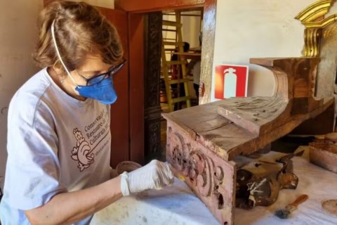 Tombada pelo Iphan e após passar por restauração, capela com quase 300 anos é entregue a comunidade